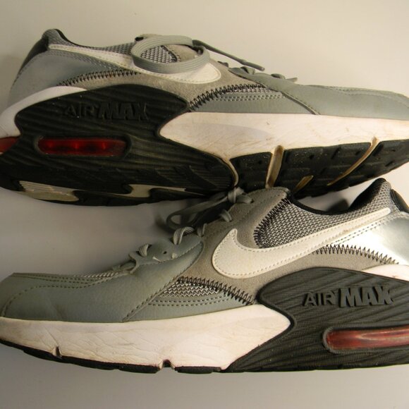 Mens Nike Air Max Excee Particle Gray\White\Black\Red Shoes Size 11 CD4165-009 - Picture 6 of 12